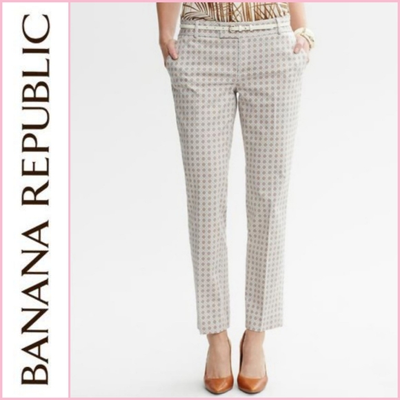 Banana Republic Pants - Banana Republic Hampton Fit Crop Pants